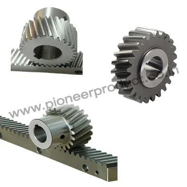 Spline Shaftand Rach and Pinion Gear