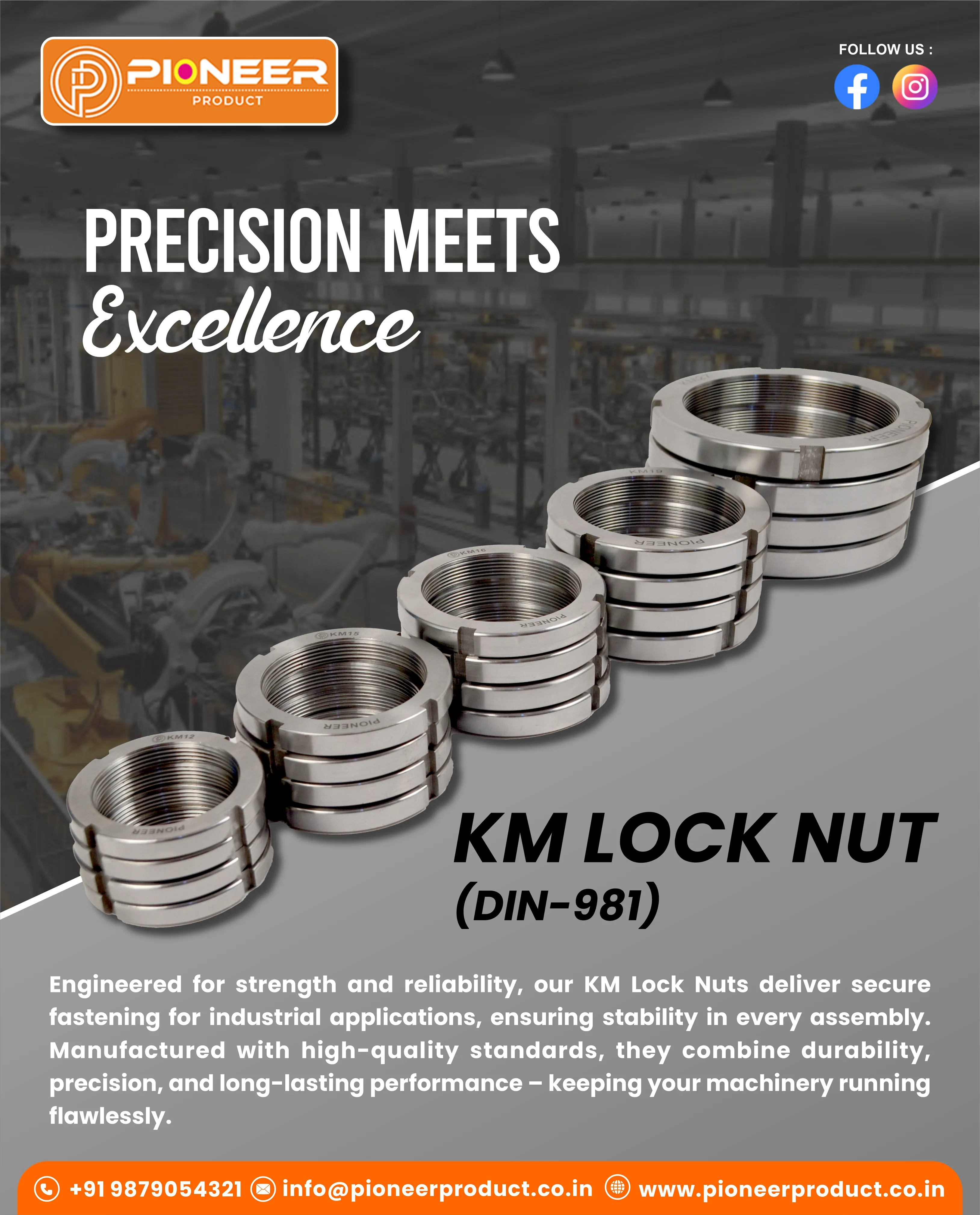 Pioneer Lock Nut