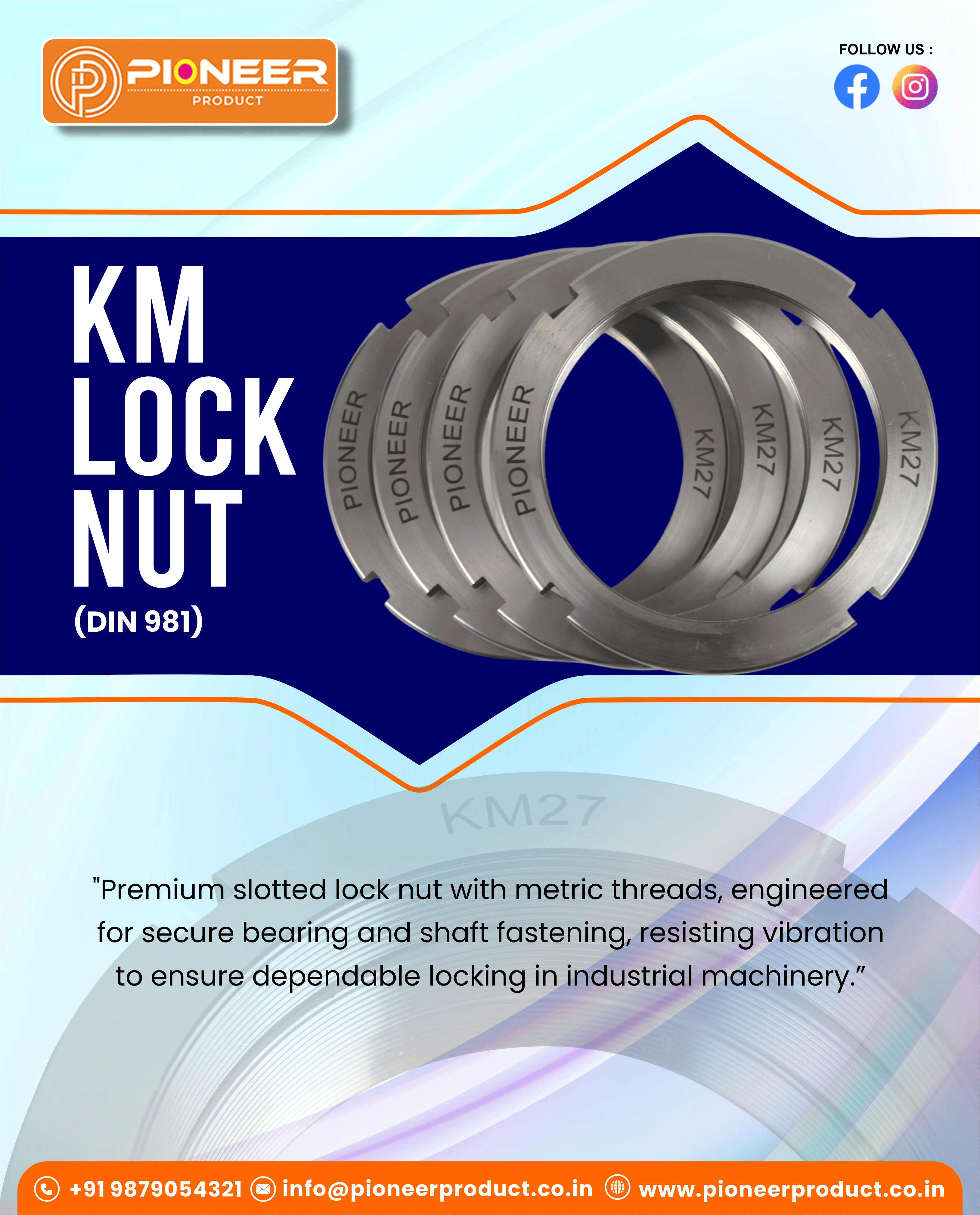 KM Nut Manufacturer